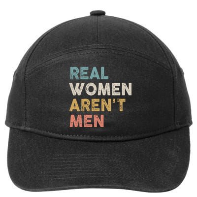 Real Women Aren’t Men 7-Panel Snapback Hat