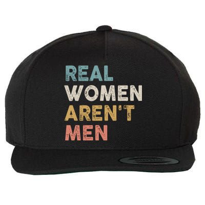 Real Women Aren’t Men Wool Snapback Cap