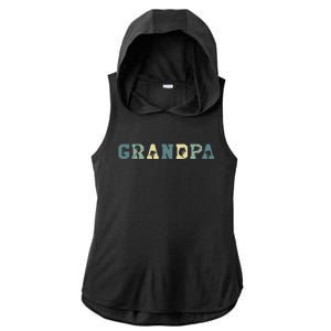 Rat Whisperer Best Grandpa Ever Rodent Grandparents Day Gift Ladies PosiCharge Tri-Blend Wicking Draft Hoodie Tank