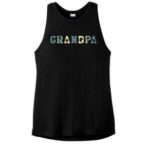 Rat Whisperer Best Grandpa Ever Rodent Grandparents Day Gift Ladies PosiCharge Tri-Blend Wicking Tank