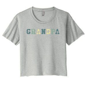 Rat Whisperer Best Grandpa Ever Rodent Grandparents Day Gift Women's Crop Top Tee