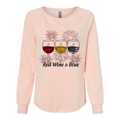 Red Wine & Blue Womens California Wash Sweatshirt