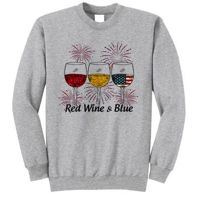 Red Wine & Blue Tall Sweatshirt