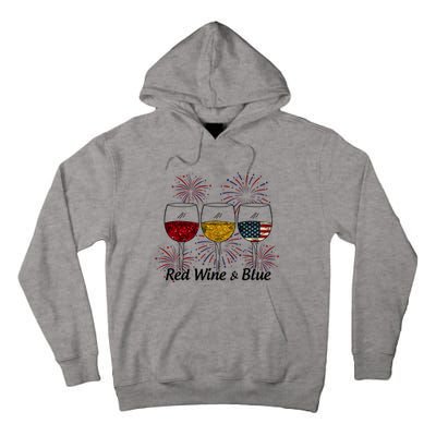 Red Wine & Blue Tall Hoodie