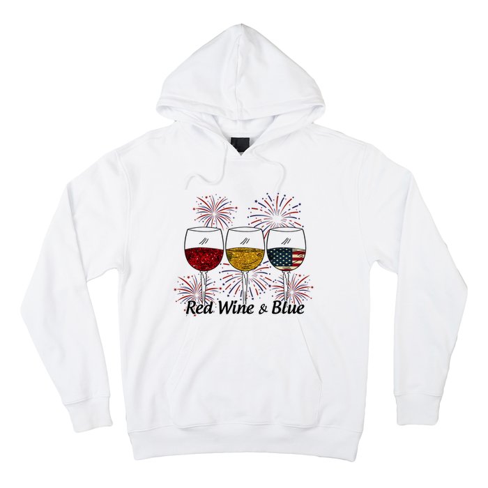 Red Wine & Blue Hoodie