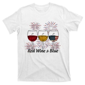 Red Wine & Blue T-Shirt