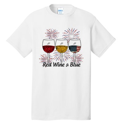 Red Wine & Blue Tall T-Shirt