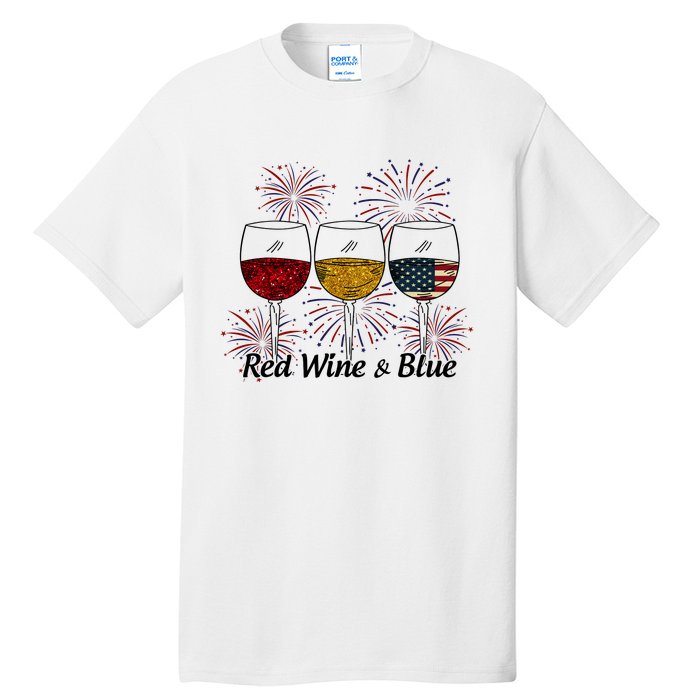 Red Wine & Blue Tall T-Shirt