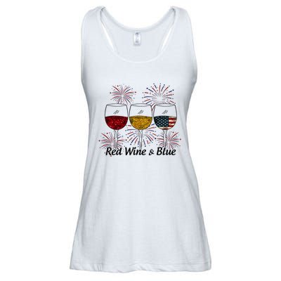 Red Wine & Blue Ladies Essential Flowy Tank