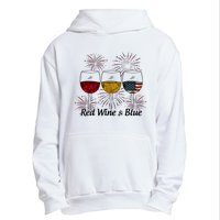 Red Wine & Blue Urban Pullover Hoodie