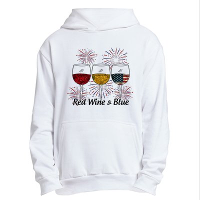 Red Wine & Blue Urban Pullover Hoodie