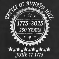 Revolutionary War Battle Of Bunker Hill 250 Year Anniversary 7 Panel Mesh Trucker Snapback Hat