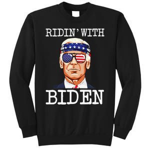 Ridin With Biden Vote Pro Joe Biden For President Sweatshirt