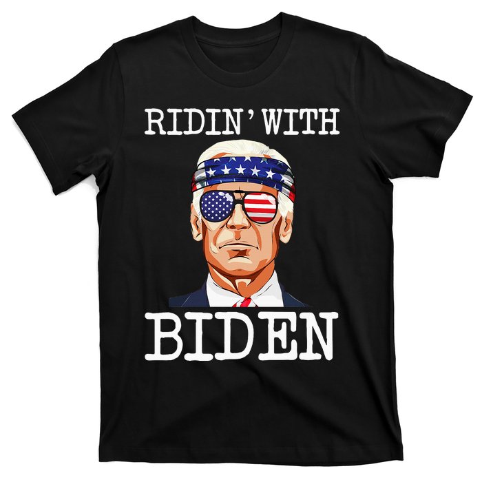 Ridin With Biden Vote Pro Joe Biden For President T-Shirt