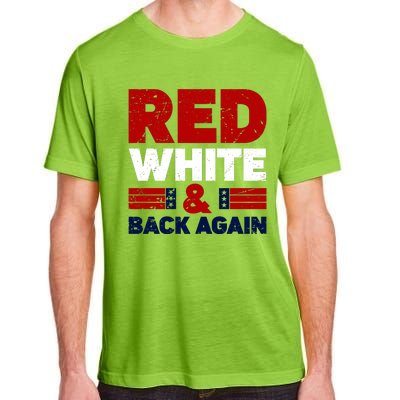 Red White & Back Again Patriotic Theme Adult ChromaSoft Performance T-Shirt