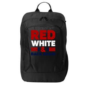 Red White & Back Again Patriotic Theme City Backpack