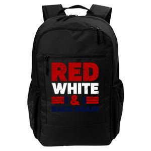 Red White & Back Again Patriotic Theme Daily Commute Backpack