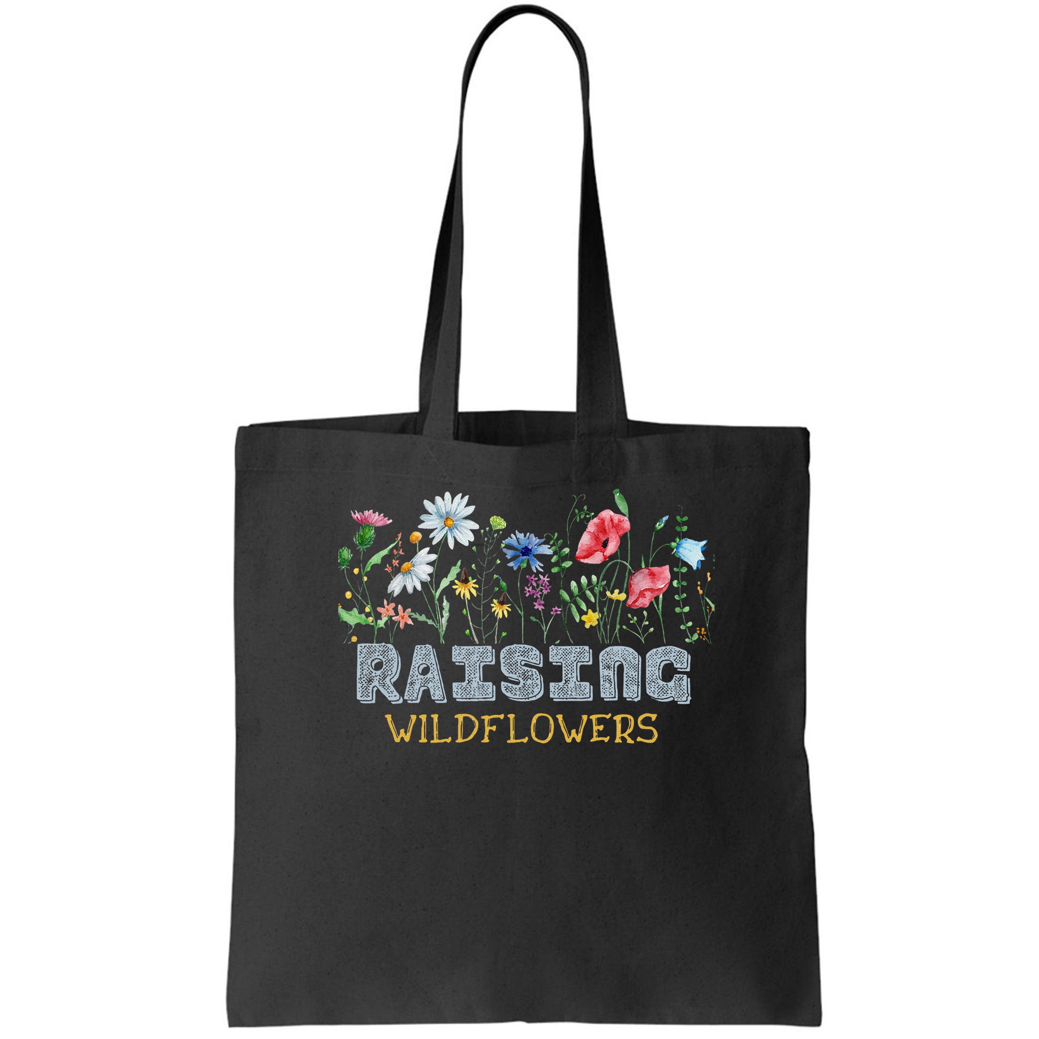 Raising Wildflowers Boho Mom Floral Flowers Mama Mothers Bag