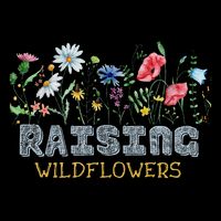 Raising Wildflowers Boho Mom Floral Flowers Mama Mothers Bag