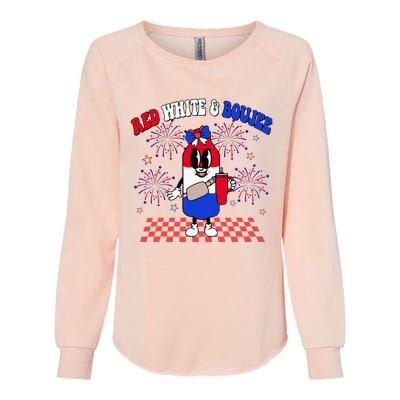 Red White & Boujee Womens California Wash Sweatshirt