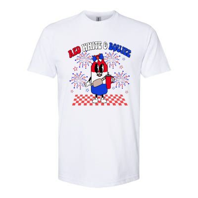 Red White & Boujee Softstyle CVC T-Shirt