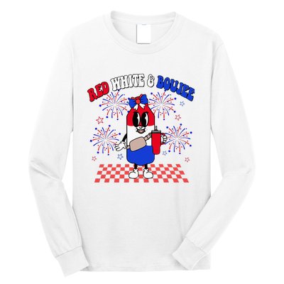 Red White & Boujee Long Sleeve Shirt