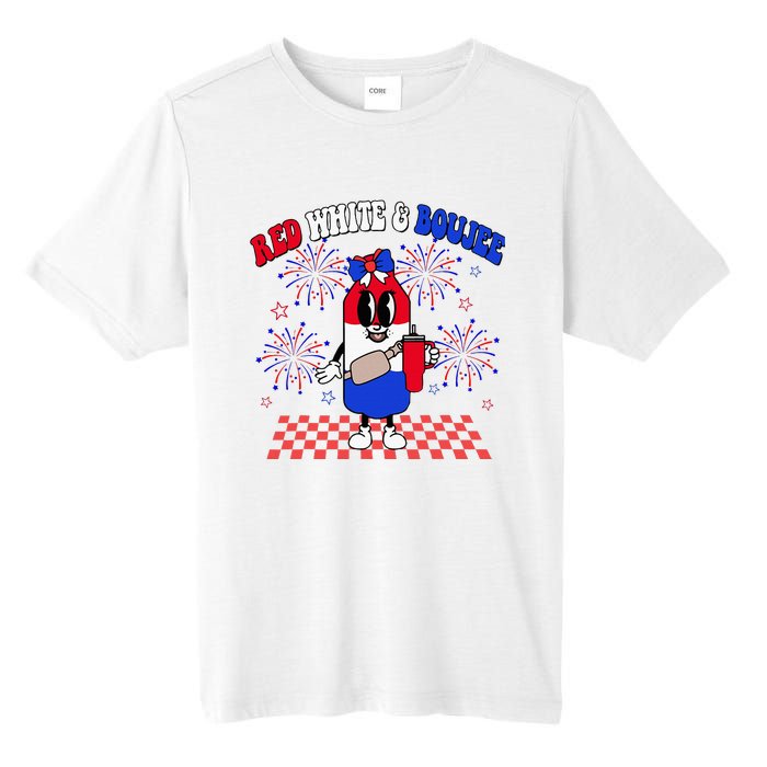 Red White & Boujee Tall Fusion ChromaSoft Performance T-Shirt