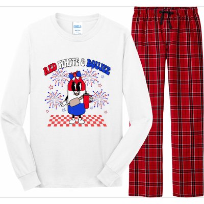 Red White & Boujee Long Sleeve Pajama Set