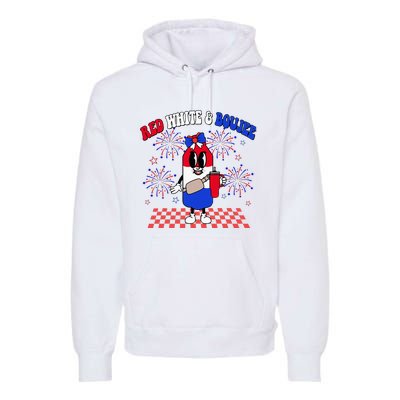 Red White & Boujee Premium Hoodie