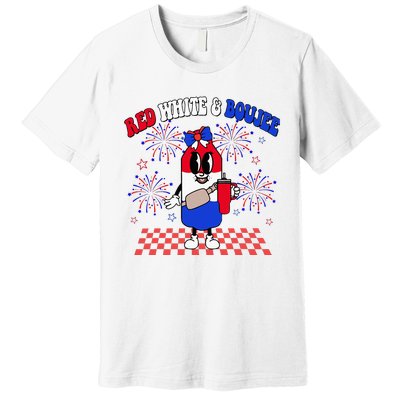 Red White & Boujee Premium T-Shirt