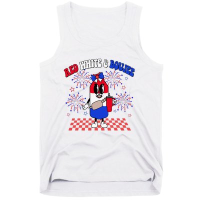 Red White & Boujee Tank Top