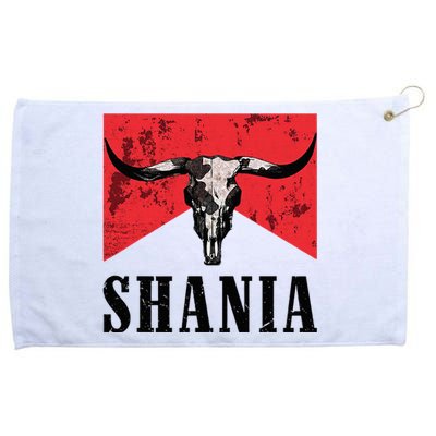 Retro Western Cowboy Cowgirl Vintage  Grommeted Golf Towel