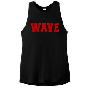 Red Wave Conservative Ladies PosiCharge Tri-Blend Wicking Tank