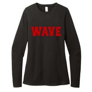 Red Wave Conservative Womens CVC Long Sleeve Shirt