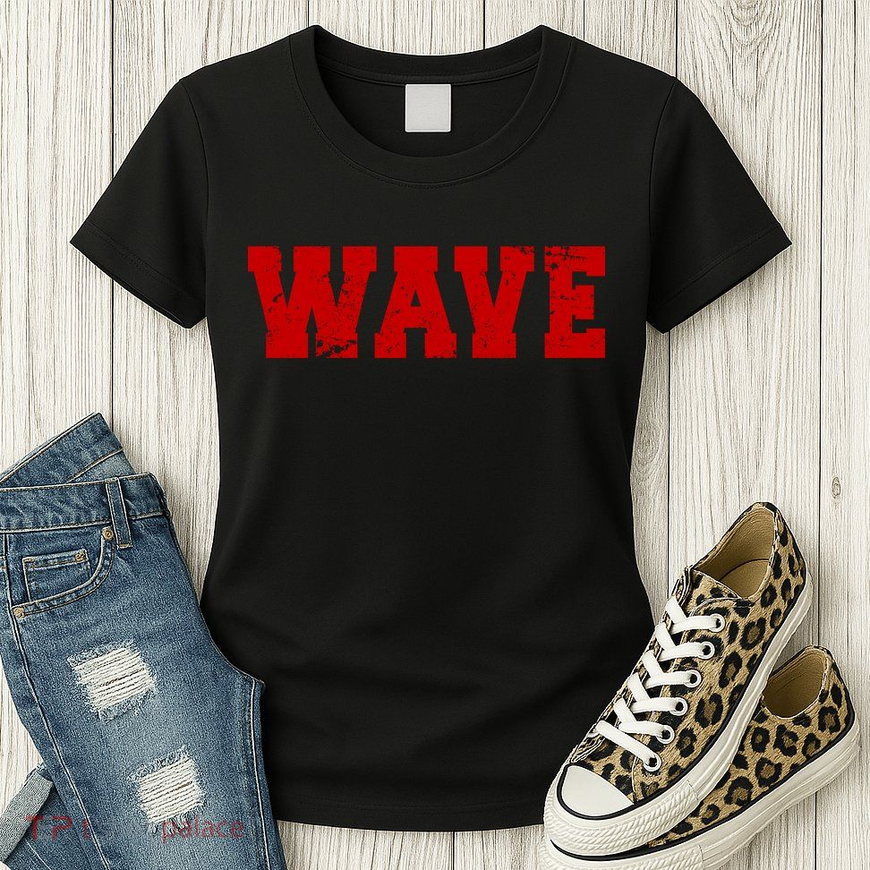 Red Wave Conservative Womens T-Shirt