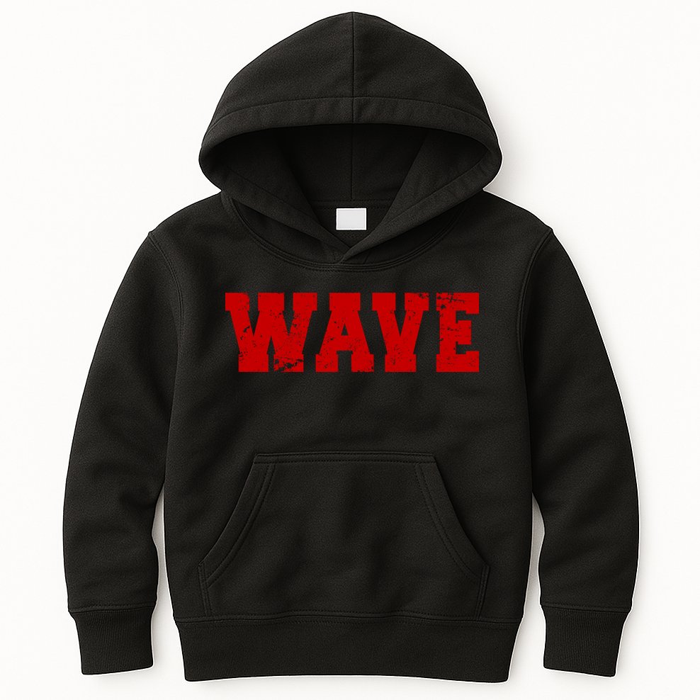 Red Wave Conservative Kids Hoodie