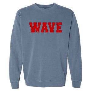 Red Wave Conservative Garment-Dyed Sweatshirt