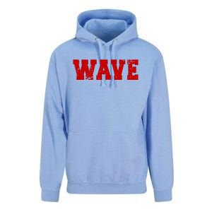 Red Wave Conservative Unisex Surf Hoodie