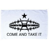 Razor Wire Come And Take It Supreme Court Texas Border 2024 Microfiber Hand Towel