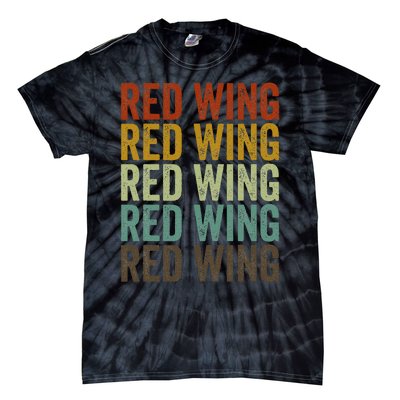 Red Wing City Retro Tie-Dye T-Shirt