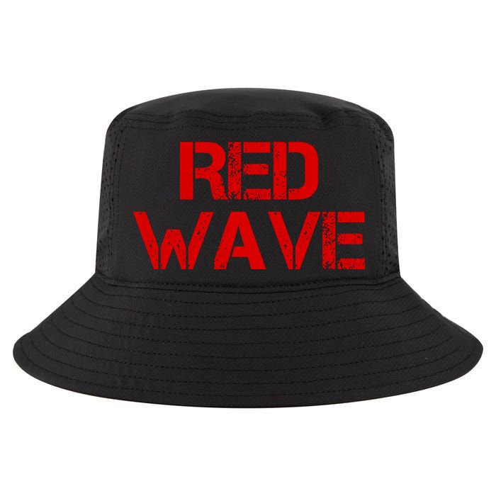 Red Wave Conservative Political Cool Comfort Performance Bucket Hat