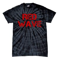 Red Wave Conservative Political Tie-Dye T-Shirt