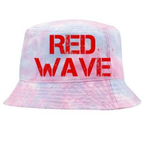 Red Wave Conservative Political Tie-Dyed Bucket Hat