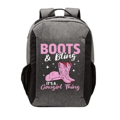 Rodeo Western Country Southern Cow hat Boots & Bling Vector Backpack