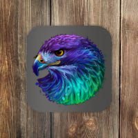 Realistic Water Colored Eagle Coaster