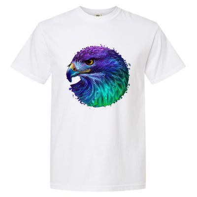 Realistic Water Colored Eagle Garment-Dyed Heavyweight T-Shirt