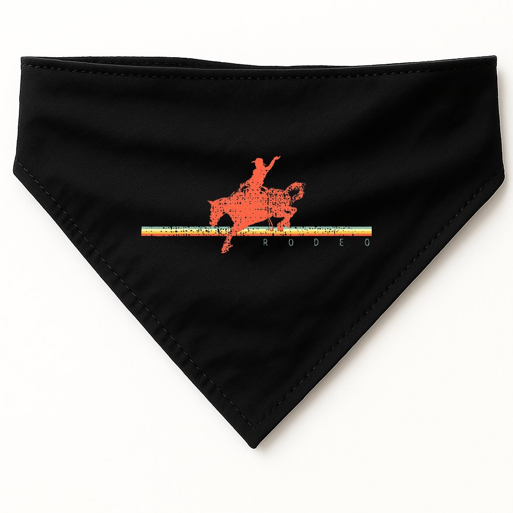 Rodeo Western Country Horse USA-Made Doggie Bandana