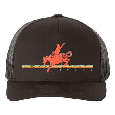 Rodeo Western Country Horse Yupoong Adult 5-Panel Trucker Hat