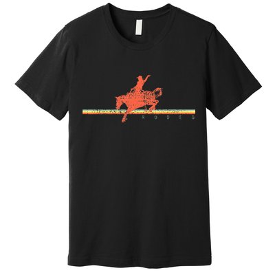 Rodeo Western Country Horse Premium T-Shirt