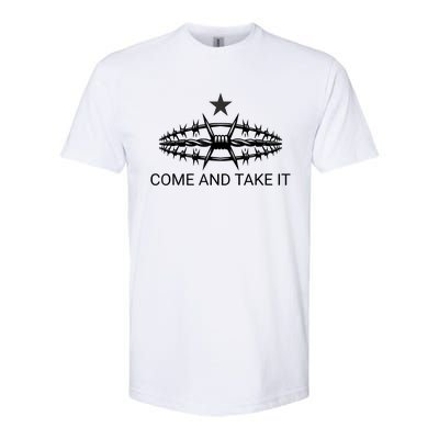 Razor Wire Come And Take It Supreme Court Texas Border 2024 Softstyle® CVC T-Shirt